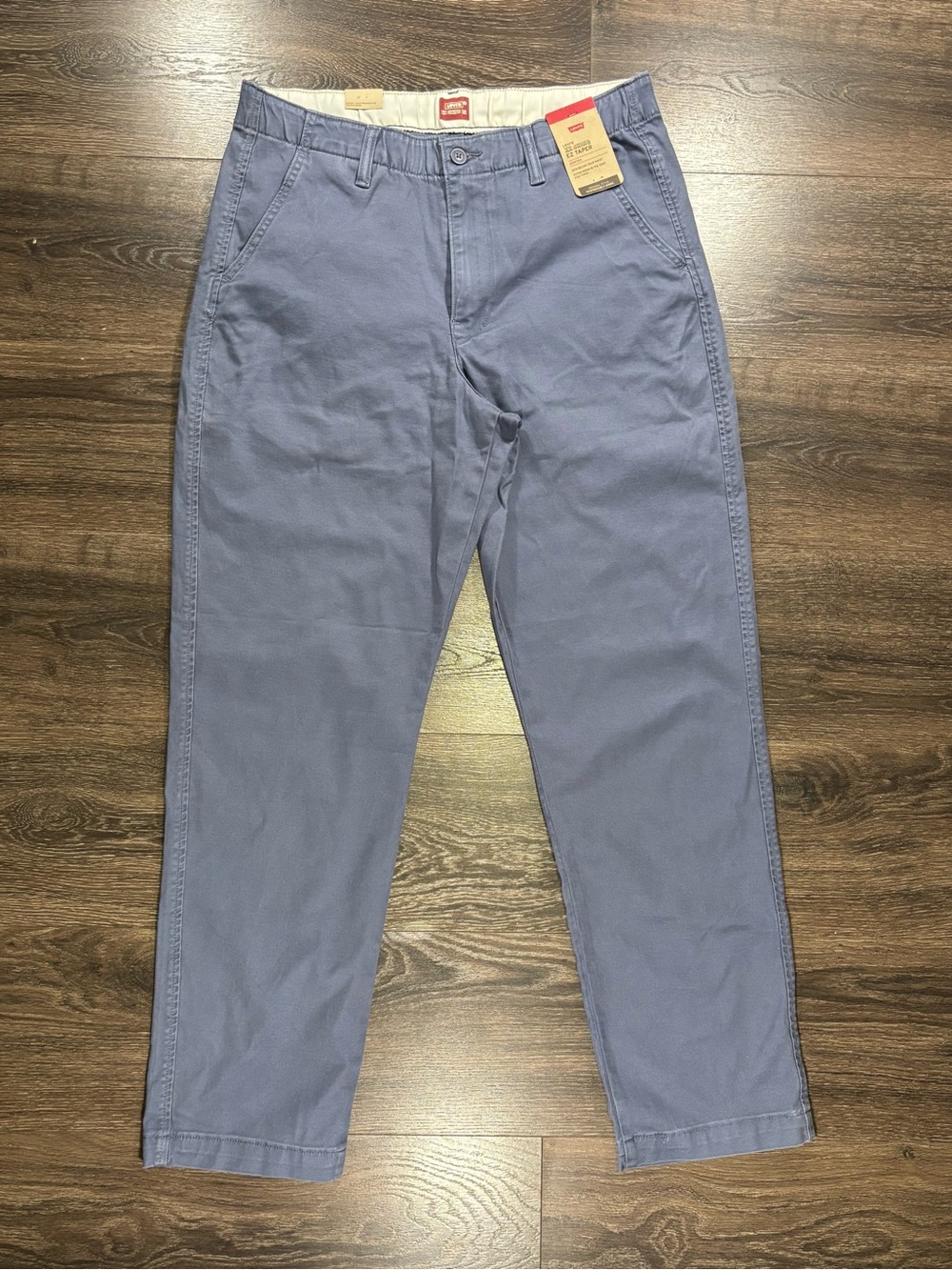 NWT Levi's Men's XX Chino EZ Taper Blue Chino Pants Straight Leg